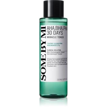 Some By Mi AHA∙BHA∙PHA 30 Days Miracle Toner nyugtató és hidratáló tonik 150 ml kép