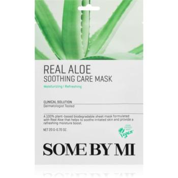 Some By Mi Clinical Solution Aloe Soothing Care Mask nyugtató hatású gézmaszk 20 g kép