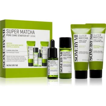 Some By Mi Super Matcha Pore Care Starter Kit ajándékszett pórusok kitisztításáért és a matt bőrért kép