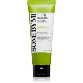 Some By Mi Super Matcha Pore Clean Cleansing Gel lágy tisztító gél a kitágult pórusokra 100 ml kép