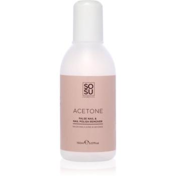 SOSU Cosmetics Gone Girl Acetone körömlakklemosó 150 ml kép