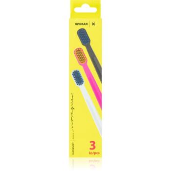 Spokar X 3429 Supersoft fogkefe super soft 3 db