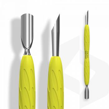 Staleks - Bőrfeltoló Szilikonos Nyéllel UNIQ - PQ-10-2y - Yellow ()