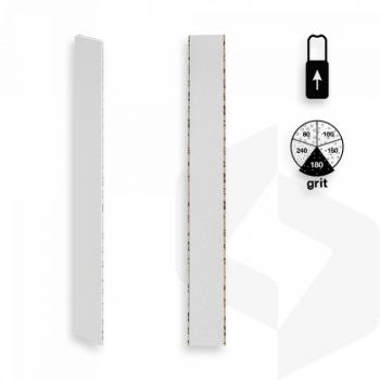 Staleks - Egyenes Ráhúzható Utántöltő Körömreszelő Papír 180 Grit - 25 db - DFCE-20-180-25w - Fehér (25 darabos) kép