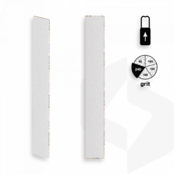 Staleks - Egyenes Ráhúzható Utántöltő Körömreszelő Papír 240 Grit - 25 db - DFCE-20-240-25w - Fehér (25 darabos) kép