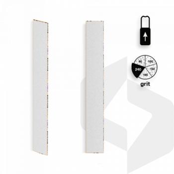 Staleks - Egyenes Ráhúzható Utántöltő Körömreszelő Papír 240 Grit - 50 db - DFCE-22-240w Fehér () kép