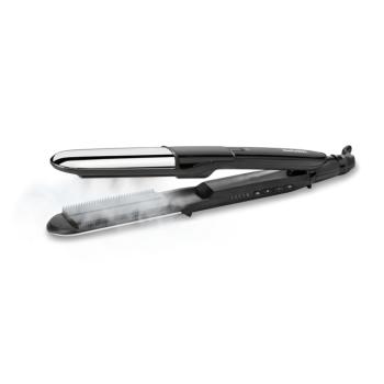 Steam Shine Styler gőzölős hajvasaló és göndörítő, fekete-ezüst, ST496E kép