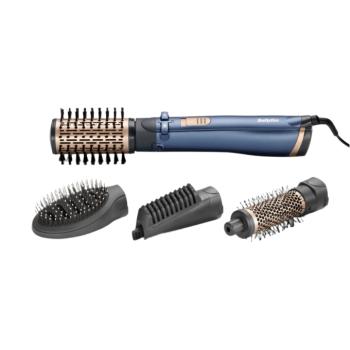 Style Pro forgókefés hajformázó 1000W, 4 kiegészítővel, kék, AS965E
