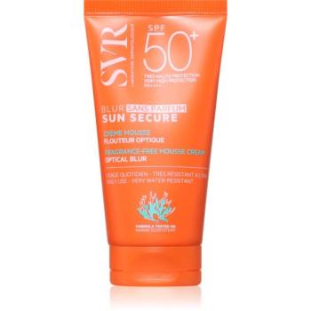 SVR Sun Secure Blur védőhab a bőr tónusának egységesítéséért parfümmentes SPF 50+ 50 ml kép