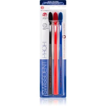 Swissdent Profi Colours fogkefék soft - medium 3 db
