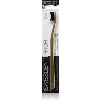 Swissdent Whitening Gold Active Coal fogkefe 1 db kép