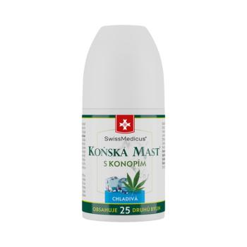 SwissMedicus hűsítő kenderes lóbalzsam ROLL-ON – 90 ml kép