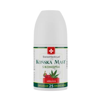 SwissMedicus melegítő kenderes lóbalzsam ROLL-ON – 90 ml kép