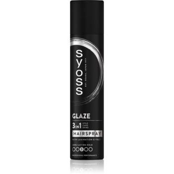Syoss Intense Glaze Hairspray hajlakk közepes fixálás a magas fényért 300 ml kép