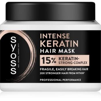 Syoss Intense Keratin intenzív pakolás hajra keratinnal 400 ml kép