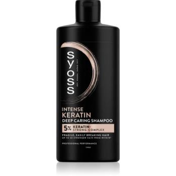 Syoss Intense Keratin keratinos sampon hajtöredezés ellen 440 ml kép