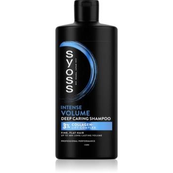 Syoss Intense Volume Sampon finom, lesimuló hajra 440 ml kép