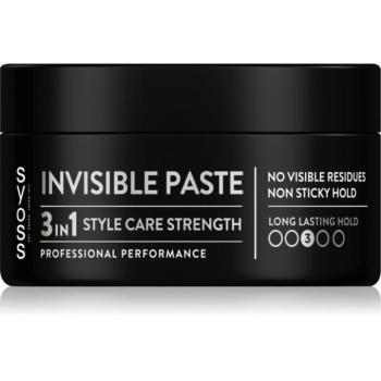 Syoss Invisible Paste Átlátszó formázó paszta közepesen erős rögzítéshez 100 ml kép