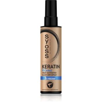 Syoss Keratin Volume hővédő spray hajra dúsabb hatásért 200 ml kép