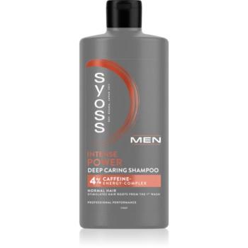 Syoss Men Intense Power erősítő sampon koffeinnel 440 ml kép