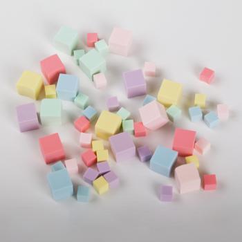 Színes Ombre Szivacs (36 db kicsi / 16 db nagy) kép
