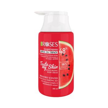 TASTE MY SKIN 48 órás hidratáló testkrém hialuronsavval és dinnyekivonattal 300 ml - NATURE OF AGIVA kép