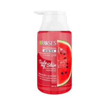 TASTE MY SKIN hidratáló természetes tusfürdő görögdinnye-kivonattal 300 ml - NATURE OF AGIVA kép