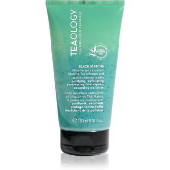 Teaology Cleansing Black Matcha Micellar Jelly Cleanser tisztító micellás emulzió peeling hatással 150 ml kép