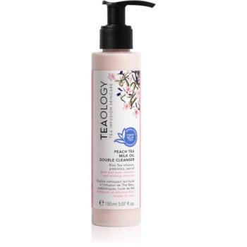 Teaology Cleansing Peach Tea Milk Oil Double Cleanser sminklemosó tej olajjal 150 ml kép