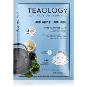 Teaology White Tea Peptide Mask intenzíven nyugtató és bőrélénkítő arcmaszk 21 ml kép
