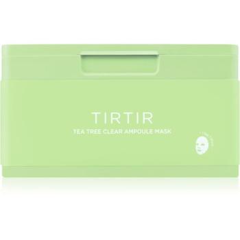 TIRTIR Ampoule Mask Tea Tree Clear nyugtató hatású gézmaszk a problémás bőrre 30 db kép