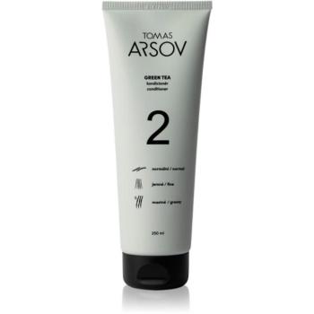 Tomas Arsov Green Tea Rinse Off Conditioner Kondícionáló minennapi használatra a töredezett hajvégekre 250 ml kép