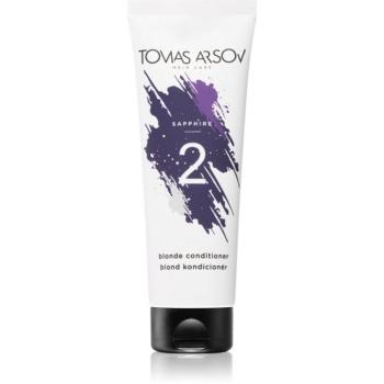 Tomas Arsov Sapphire Blonde Condicioner mélyen tápláló kondicionáló szőkített, melírozott, hideg szőke hajra 250 ml kép