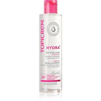 Topicrem UH FACE Gentle Micellar Water finoman tisztító micellás víz az érzékeny arcbőrre és szemekre 200 ml kép