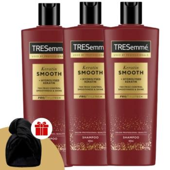 TRESemmé Keratin Smooth Sampon gubancolódásra hajlamos hajra 400m... kép