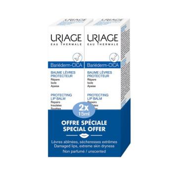 URIAGE Bariéderm-Cica ajakápoló balzsam DUOPACK limitált (15ml+15ml) kép