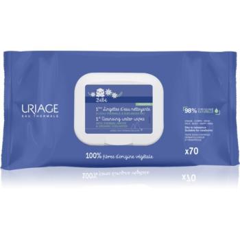 Uriage Bébé 1st Cleansing Wipes tisztító törlőkendő gyermekeknek 70 db kép