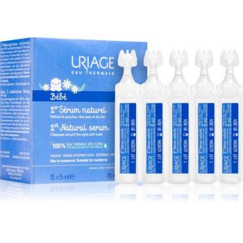 Uriage Bébé 1st Natural Serum szérum megnyugtatja a szemet és az orr nyálkahártyáját 15x5 ml kép