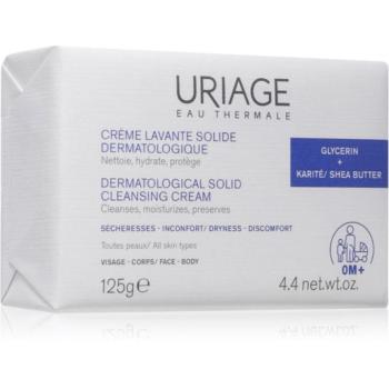 Uriage DERM-PHY Dermatological Solid Cleansing Cream finom állagú tisztító krém 125 g