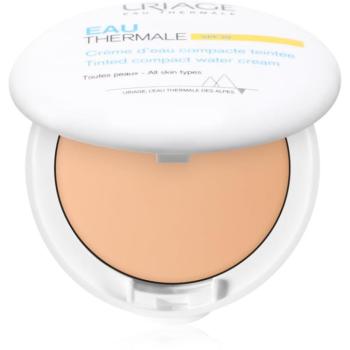 Uriage Eau Thermale Water Cream Tinted Compact SPF 30 selyempúder egységesíti a bőrszín tónusait 10 g kép