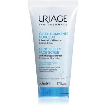 Uriage Gentle Jelly Face Scrub gyengéd bőrradír 50 ml kép