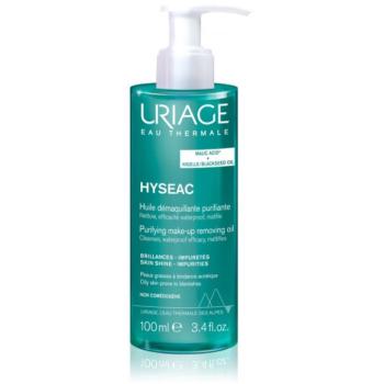 Uriage Hyseac Purifying Make-up Removing Oil tisztító olaj az aknéra hajlamos zsíros bőrre 100 ml kép
