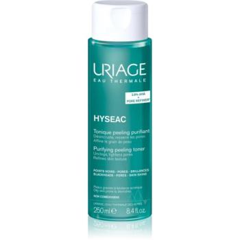 Uriage Hyseac Purifying Peeling Toner tisztító tonik a faggyú szabályozására és a pórusok minimalizására A.H.A.-val (Alpha Hydroxy Acids) 250 ml kép