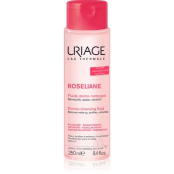 Uriage Roseliane Dermo-Cleansing Fluid tisztító fluid az arcbőr megnyugtatására 250 ml kép