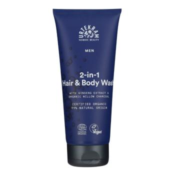 URTEKRAM, tusfürdő és sampon 2 az 1-ben MEN 150 ml BIO kép
