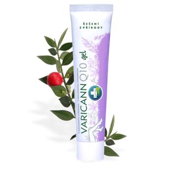 VARICANN Q10 lábgél visszeres lábakra kolloid ezüsttel - 75 ml - Annabis kép
