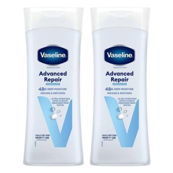 Vaseline Advanced Repair testápoló száraz és repedezett bőrre, 2x400 ml kép