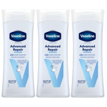 Vaseline Advanced Repair testápoló száraz és repedezett bőrre, 3x400 ml kép