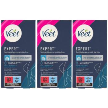 Veet Expert Hideggyanta szalagok érzékeny bőrre 3x12db kép