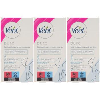 Veet Pure Hideggyanta szalagok érzékeny bőrre 3x20db